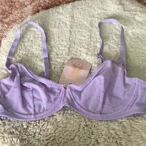 NWT Savage x Fenty Flocked Bra